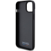 BMW BMHCP15S23PUPVK iPhone 15 | 14 | 13 6.1" czarny|black hardcase Perforated Tricolor Line