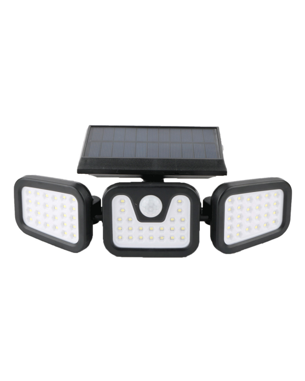 SUNARI Солнечная лампа LED FLS-03 74*SMD PIR 8W 600lm 6000K 2400mAh Li-Ion Forever Light