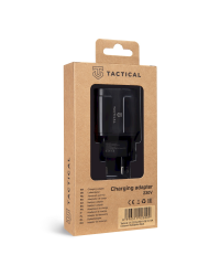 Tactical 13-222 3xUSB-A QC 3.0 3A Travel Charger Black