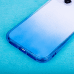 Fusion Gradient case силиконовый чехол для Samsung G780 Galaxy S20 FE прозрачно - синий