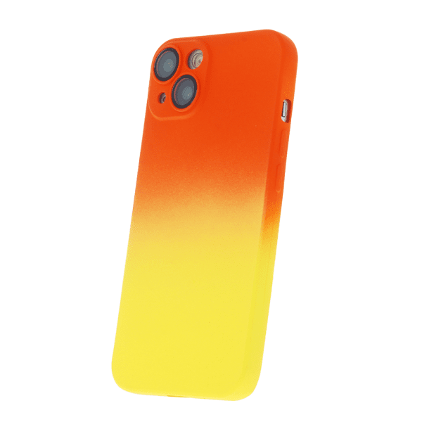 Fusion Neogradient case 1 силиконовый чехол для Samsung A526 | A525 | A528 Galaxy A52 5G | A52 4G | A52s оранжевый - желтый