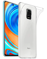 Fusion Ultra Back Case 2 mm Прочный Силиконовый чехол для Xiaomi Redmi Note 9 / Redmi 10X Прозрачный