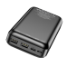 Borofone Power Bank 20000mAh BJ27A Pindar - 2xUSB - black Borofone Power Bank 20000mAh BJ27A Pindar - 2xUSB - black