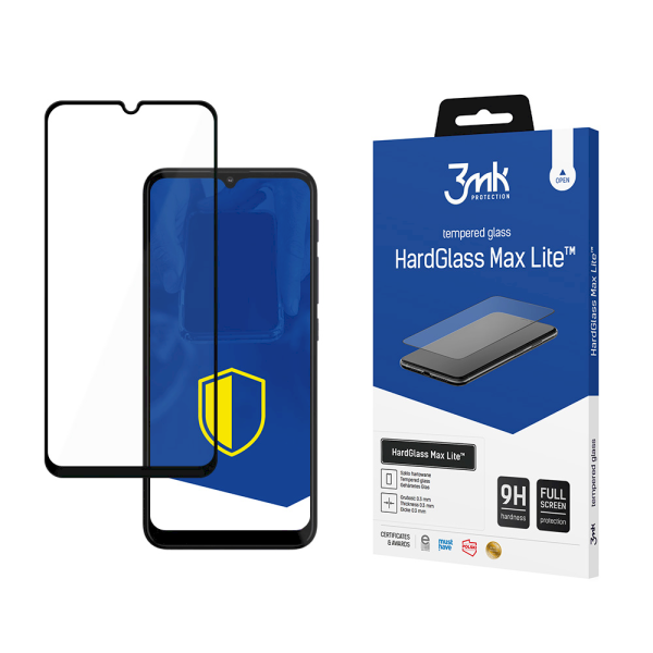 Обложка книги «Motorola Moto G10 Power Black - 3mk HardGlass Max Lite™ screen protector»