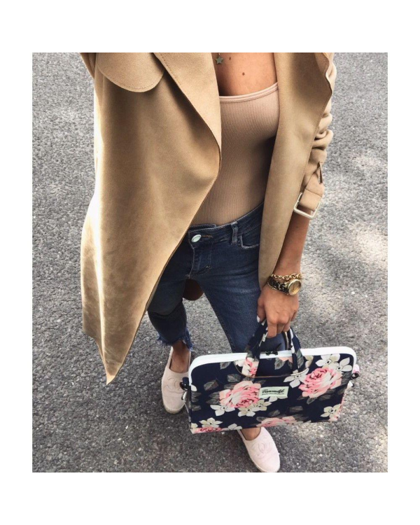 ХОЛЩОВЫЙ ПОРТФЕЛЬ ДЛЯ НОУТБУКА 13-14 РОЗОВЫЙ