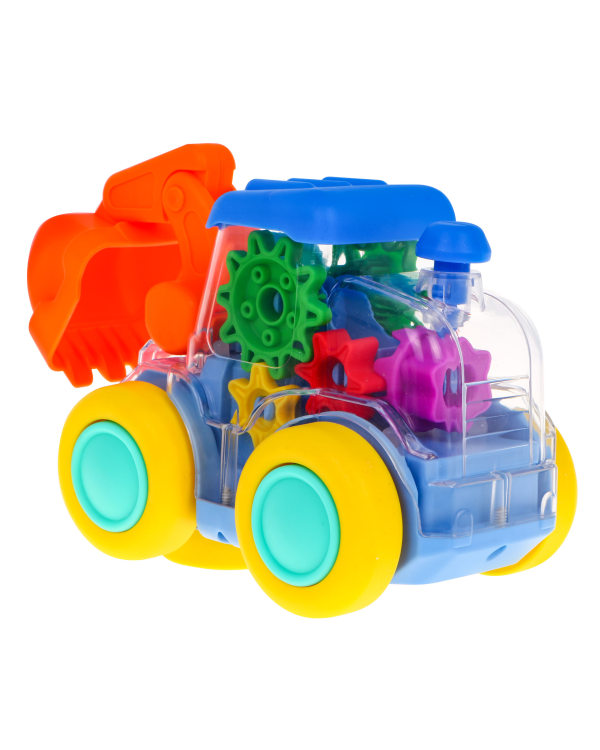 Самоуправляемый экскаватор + световой эффект