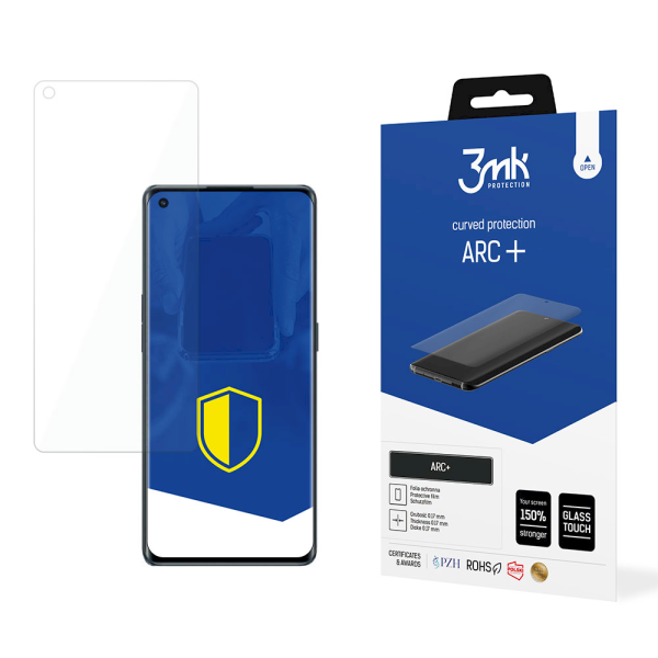 Обложка книги «Oppo Reno 6 Pro 5G PEPM00 - 3mk ARC+ screen protector»