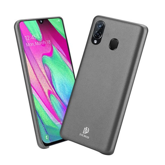 Dux Ducis Skin Lite Case Прочный Силиконовый чехол для Xiaomi Redmi Note 8 Pro Чёрный