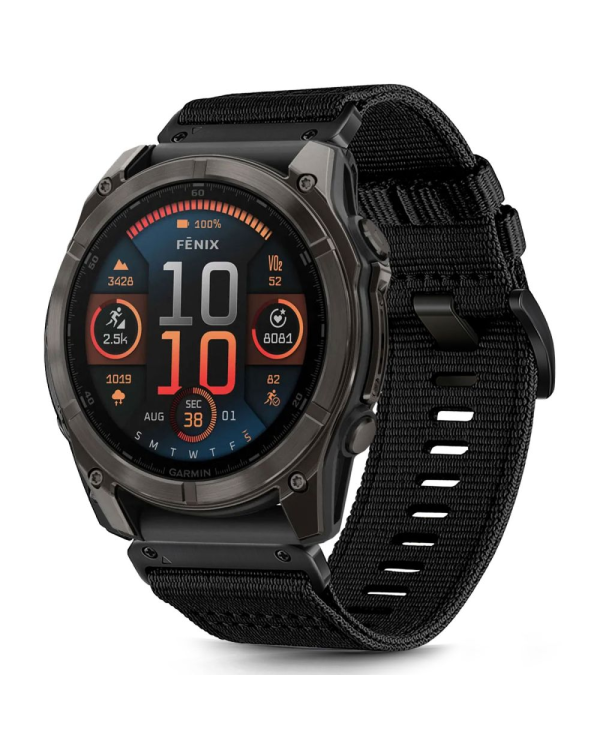 Дополнительное изображение книги «TECH-PROTECT NYLON CLASSIC GARMIN FENIX 5X | 5X PLUS | 6X | 6X PRO | 7X | 8 (51 MM) BLACK»