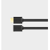 HDMI male to HDMI female cable UGREEN HD107, FullHD, 3D, 2m (black)