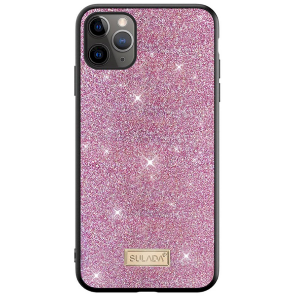 Sulada dazzling case прочный силиконовый чехол для Apple iPhone 12 / 12 Pro фиолетовый