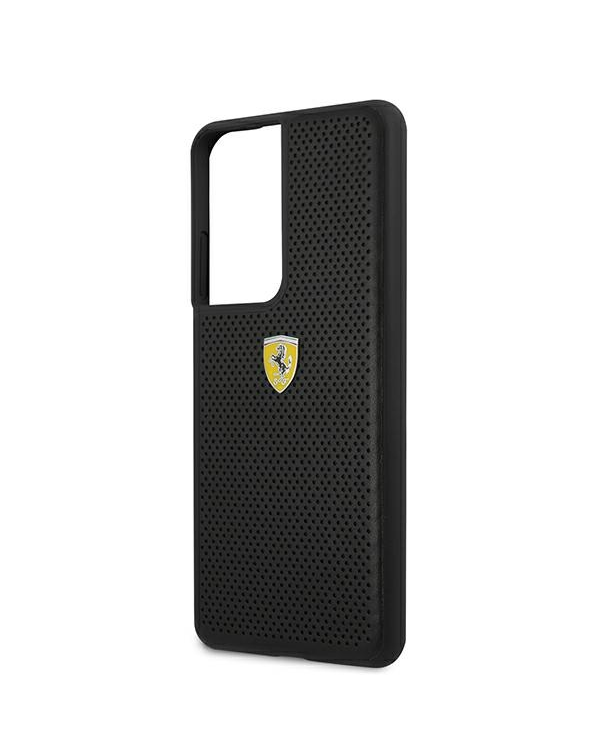 Ferrari FESPEHCS21LBK S21 Ultra G996 |black hardcase On Track Perforated
