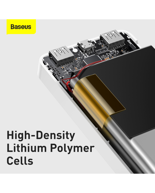 Powerbank Baseus Bipow 20000mAh, 15W (white)