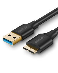 UGREEN US130 | Кабель USB 3.0 - micro USB 3.0 | 0,5 м | черный