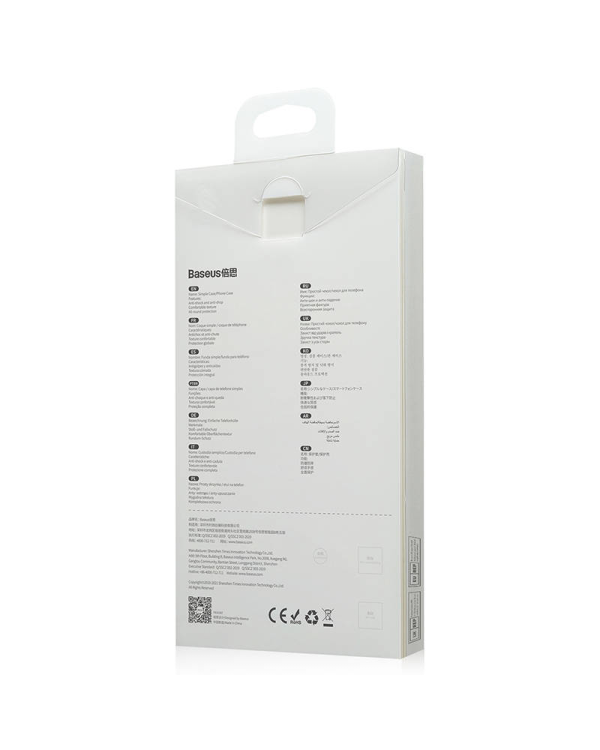 Чехол для телефона Baseus Frosted для iPhone 13 Pro (черный)