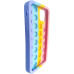 Fusion Pop it силиконовый чехол для Samsung A726 / A725 Galaxy A72 / A72 5G желтый - синий - фиолетовый