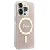 Guess GUHMP14LH4STP iPhone 14 Pro 6.1" różowy|pink hardcase 4G MagSafe