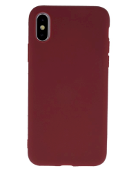 Fusion Soft Matte Back Case Силиконовый чехол для Apple iPhone 11 Pro Темно Красный