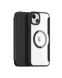Dux Ducis Skin X Pro Magnetic Flip MagSafe Case iPhone 15 Plus - Black
