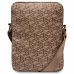 Guess Bag GUTB10HGCFSEW 10" brown|brown GCube Stripe Tablet Bag