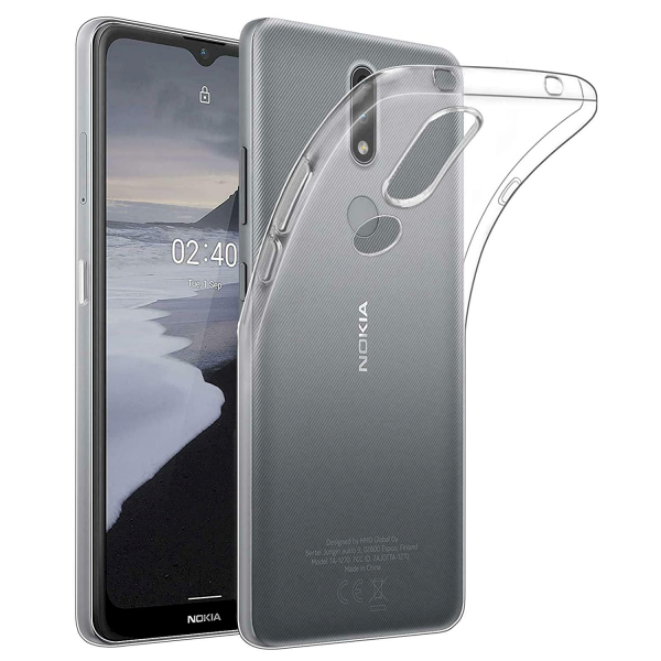 Fusion ultra 0.3 mm прочный силиконовый чехол для Nokia 2.4 прозрачный