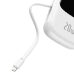 Powerbank Baseus Qpow PRO with cable, 20000mAh, 20W (White)