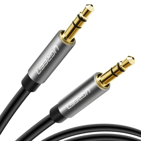 UGREEN AV119 Mini jack cable 3.5mm AUX 2m (black)