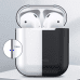 Baseus Ultrathin Series Силиконовый чехол для наушников Apple Airpods 1 / 2 Желтый