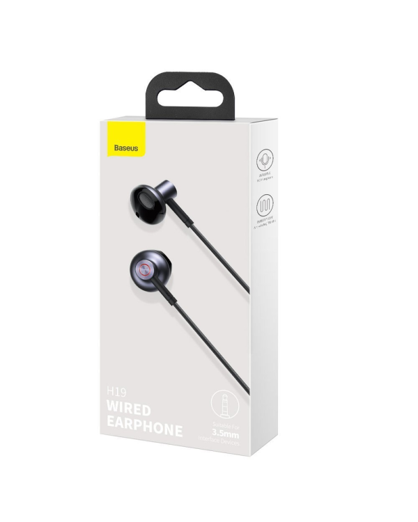 Baseus Encok H19 earphones - black