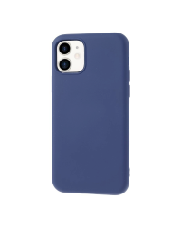 Fusion Soft Matte Back Case Силиконовый чехол для Apple iPhone 11 Синий