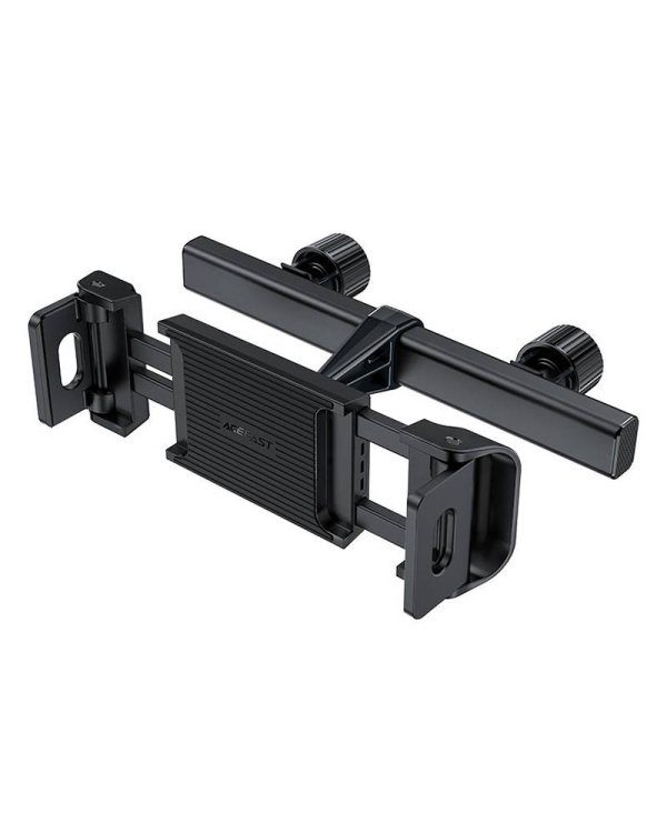 Acefast car headrest holder for phone and tablet (135-230mm wide) black (D8 black)