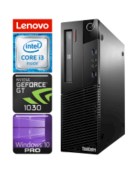 Lenovo M83 SFF i3-4160 16GB 2TB GT1030 2GB DVD WIN10PRO/W7P [refurbished]
