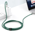 Baseus USB Type C - USB Type C cable 100 W (20 V | 5 A) 1 m Power Delivery with display screen power meter white (CATSK-B06)