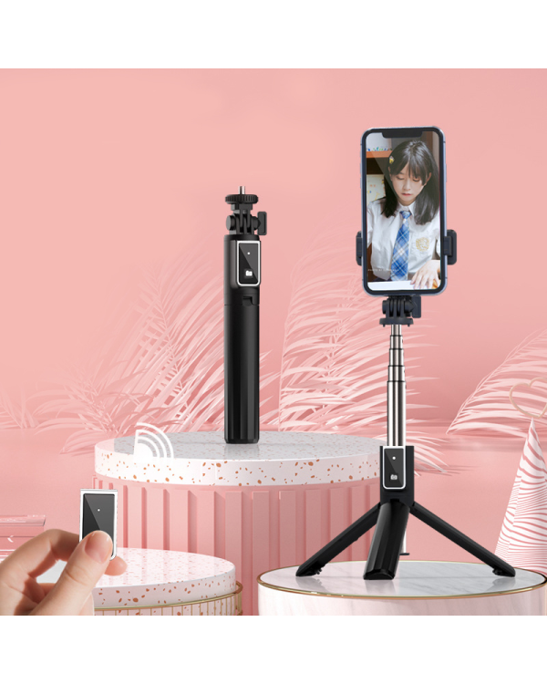 Дополнительное изображение книги «Selfie Stick MINI - со съемным пультом дистанционного управления Bluetooth и штативом - P40L BLACK»