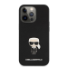 Обложка книги «KLHCP13LIKMSBK Karl Lagerfeld PU Saffiano Ikonik Cover for iPhone 13 Pro Black»