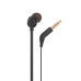 Наушники-вкладыши JBL Tune 160, 3,5 мм мини-джек с пультом ДУ - черный