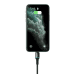 Baseus HALO USB-C -> Lightning Провод для Зарядки 18W / PD / LED / 100 cm Черный