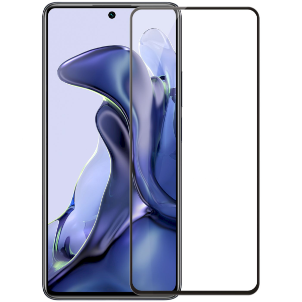 Fusion full glue 5D  защитное стекло для экрана Xiaomi 11T 5G / 11T Pro 5G черное