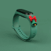 Fusion Xmas Bell ремешок для часов Xiaomi Mi Band 3 / 4 зеленый