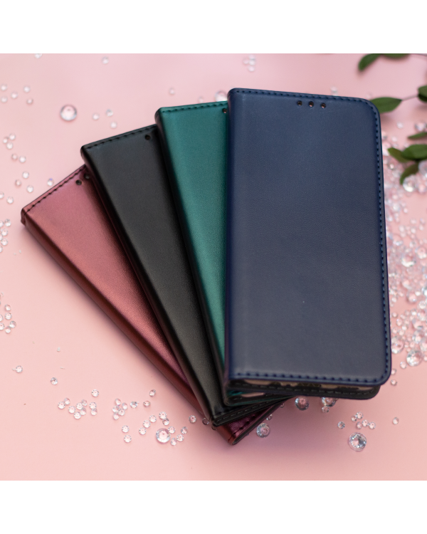 Магнитный чехол Smart для Xiaomi Redmi Note 12 4G красный