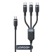 Многофункциональный кабель USB к USB-C 2x Lightning Micro Joyroom S-A18