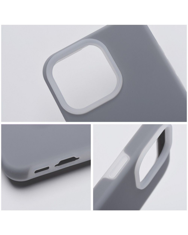 Fusion Candy Силиконовый чехол для Apple iPhone 16 серый