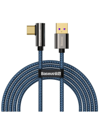 Cable USB to USB-C Baseus Legend Series, 66W, 2m (blue)