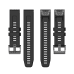 Fusion Armor Ремешок для часов Garmin FENIX 3 | 3HR | 5X | 6X | 6X PRO | 7X | 7X PRO черный