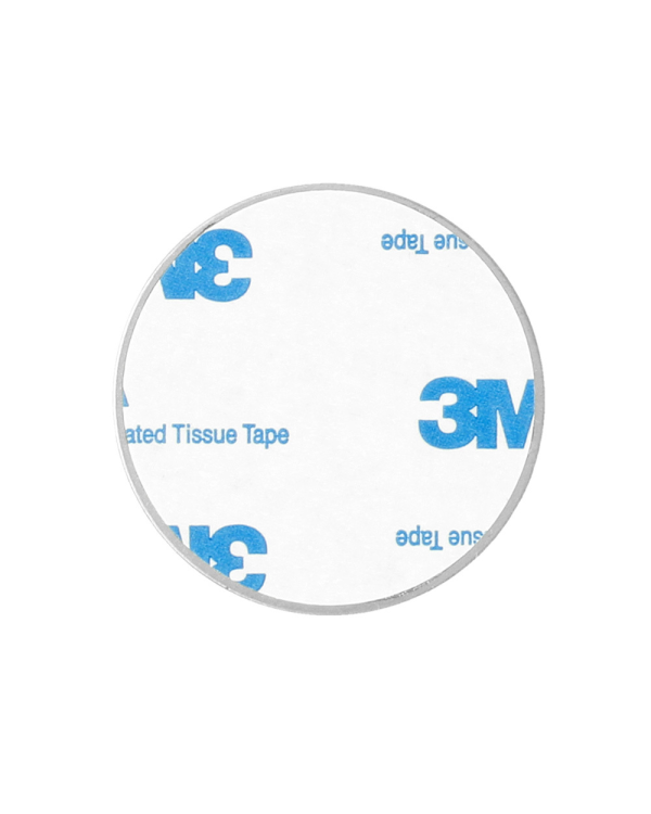 Metal plate for magnet holders - round 40mm silver