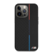 Обложка книги «BMHCP13LTRTBK BMW PU Triangles Tricolor Line Case for iPhone 13 Pro Black»