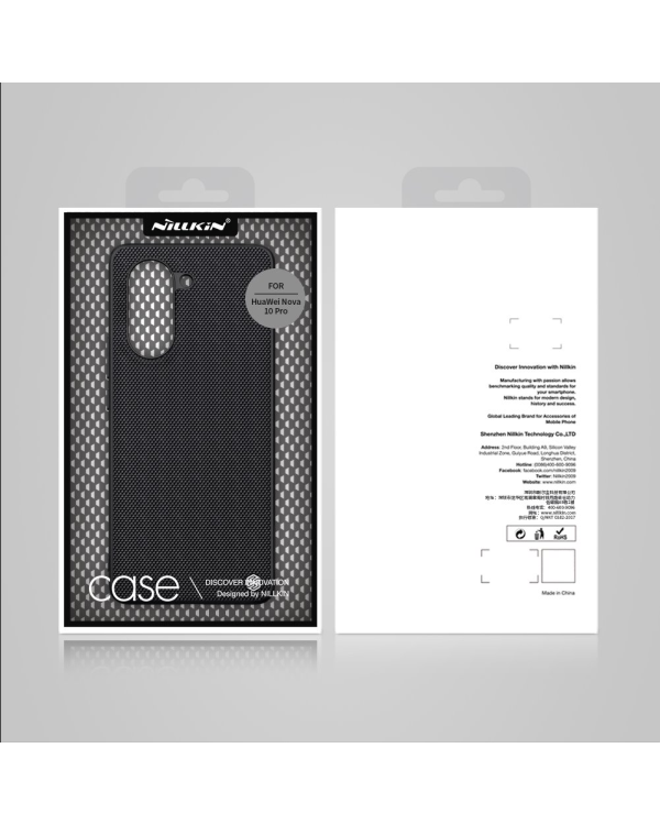 Дополнительное изображение книги «Nillkin Textured Hard Case for Huawei Nova 10 Pro Black»