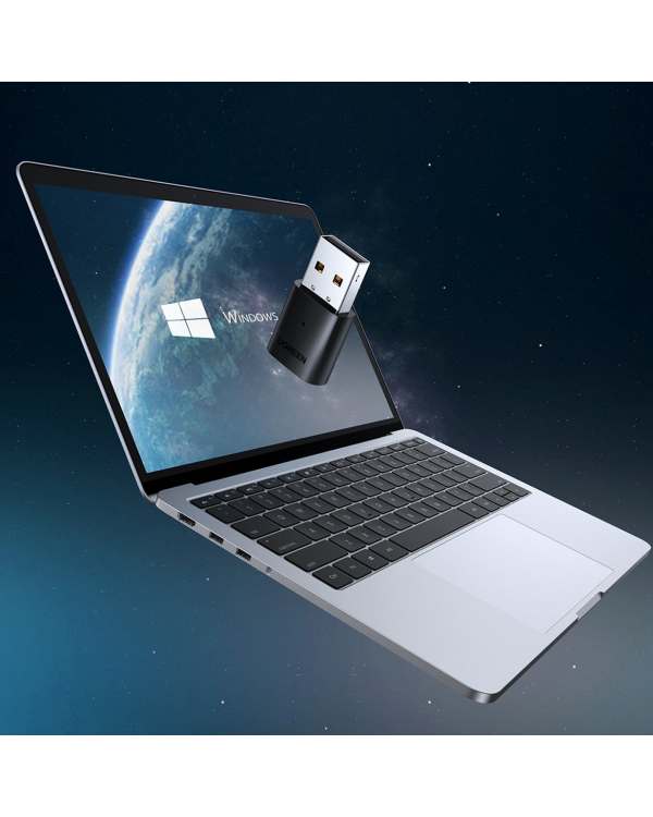 Адаптер Ugreen Bluetooth 5.0 USB-A черный (CM390)
