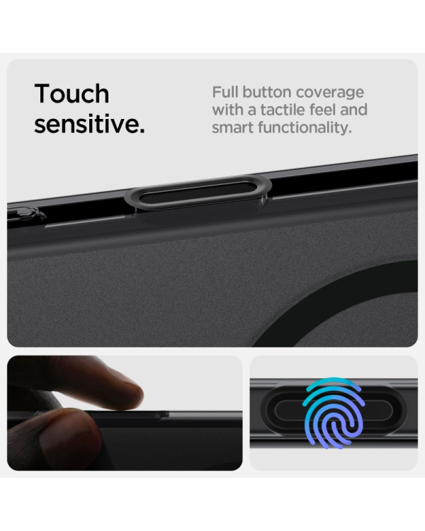 Дополнительное изображение книги «SPIGEN ULTRA HYBRID "T" MAGSAFE IPHONE 16 PRO MAX FROST BLACK»