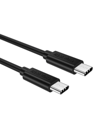 Choetech USB Type C - USB Type C charging data cable 3A 0,5m black (CC0001)
